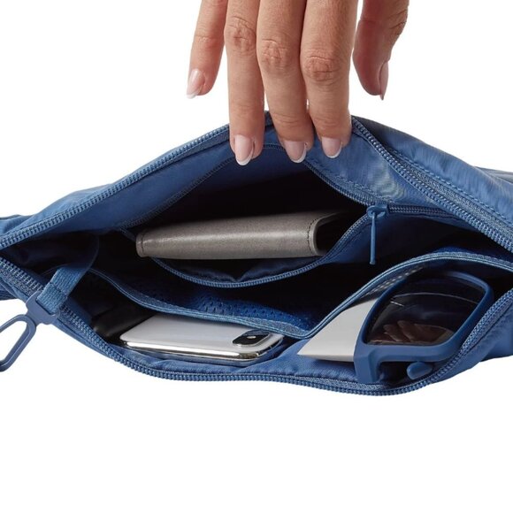 NWT 32 Degrees Crossbody Bag Compact Water-Resistant Nylon Adjustable Strap - Picture 2 of 7